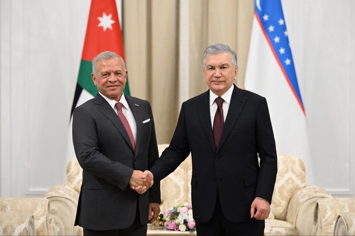 The President of Uzbekistan and the King of Jordan agreed to raise bilateral cooperation to a new level