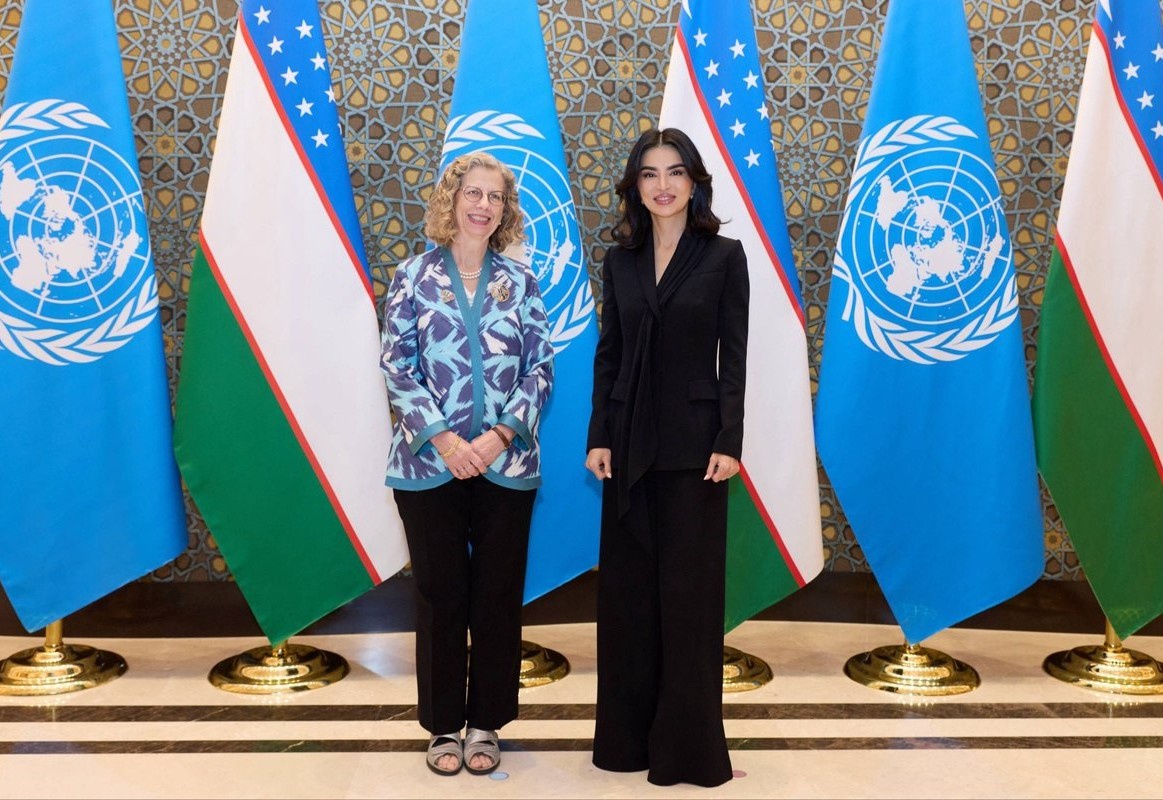 Saida Mirziyoyeva UNEP va GEF rahbariyati bilan uchrashuvlar o‘tkazdi