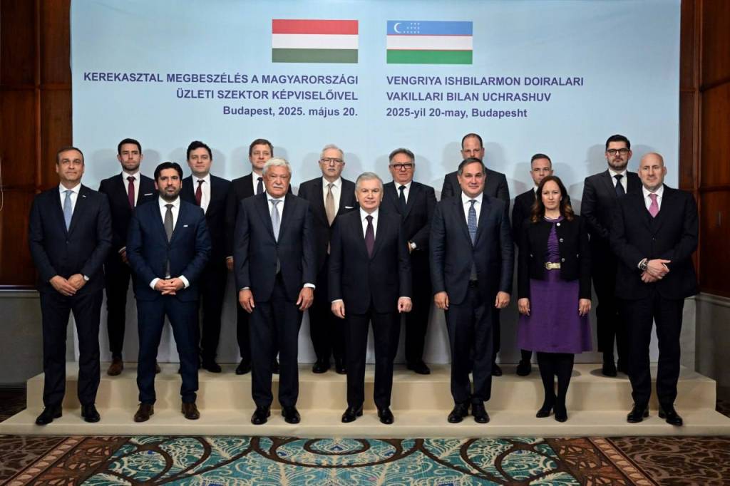 The President of Uzbekistan proposes a new agenda for business cooperation with Hungary