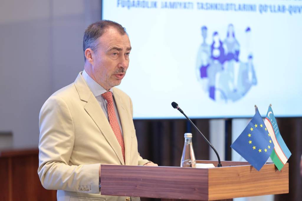 Toyvo Klaar: Biz O‘zbekistondagi fuqarolik jamiyati tashkilotlarini qo‘llab-quvvatlaymiz