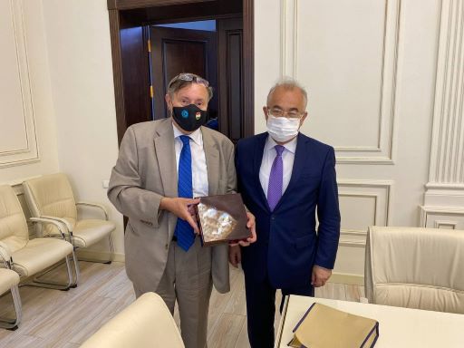Turkiy Kengashning Budapeshtdagi vakolatxonasi ijrochi direktori Yanosh Xovari bilan uchrashuv
