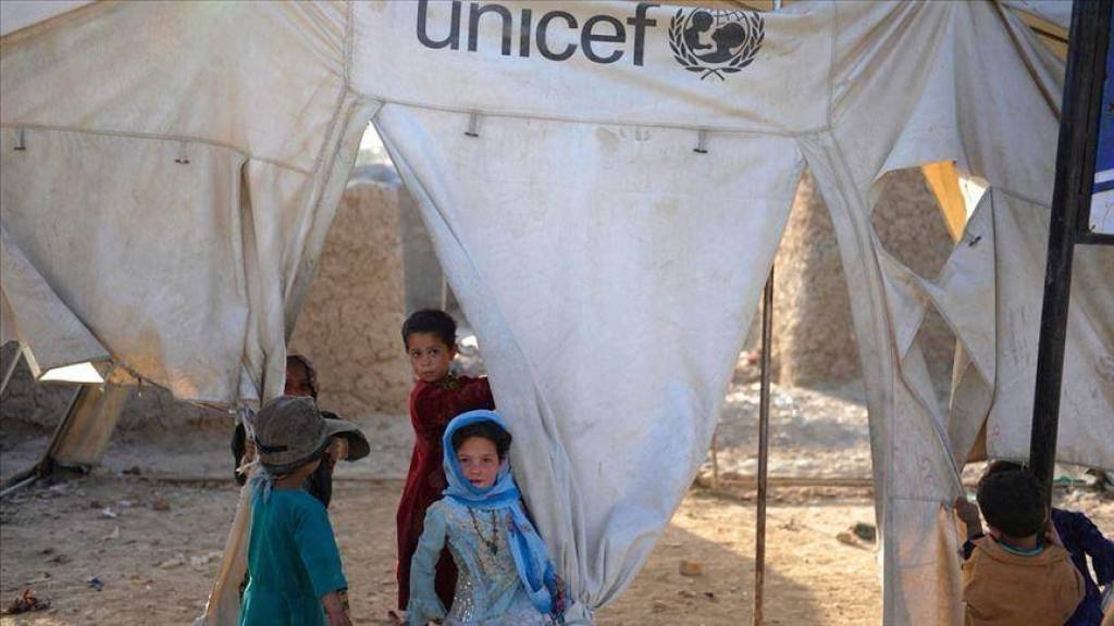 unicef gazoda 6000 nafar falastinlik bola toyib ovqatlanmayapti