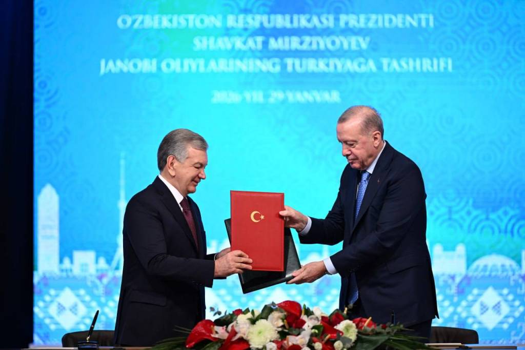 O‘zbekiston va Turkiya o‘rtasidagi keng qamrovli strategik sheriklik yanada rivojlantiriladi