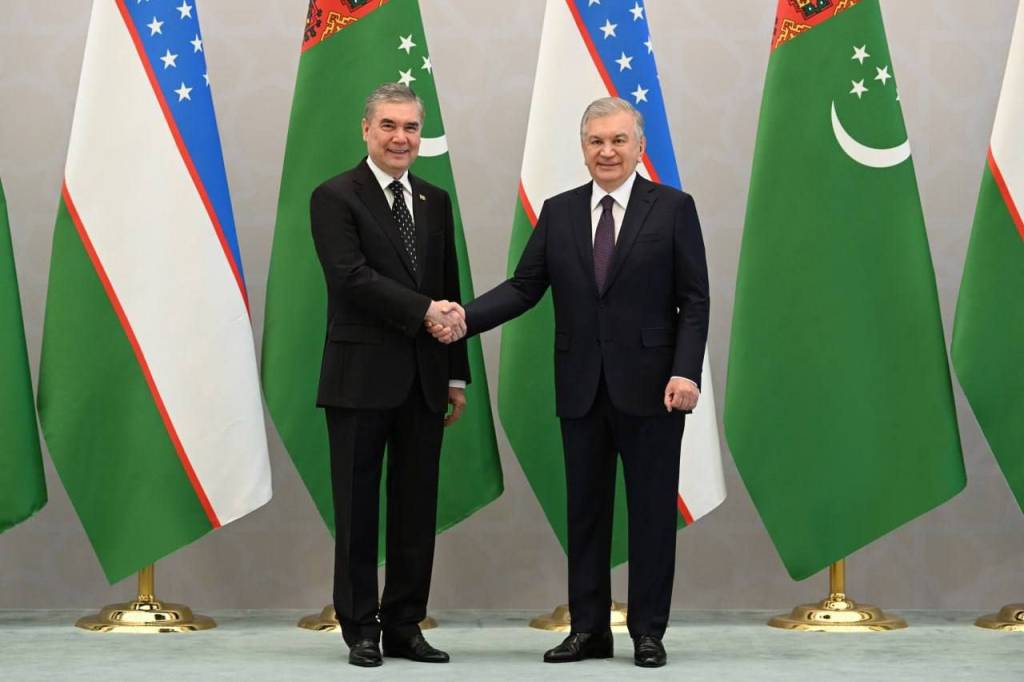 Samarqandda O‘zbekiston-Turkmaniston muzokaralari bo‘lib o‘tdi