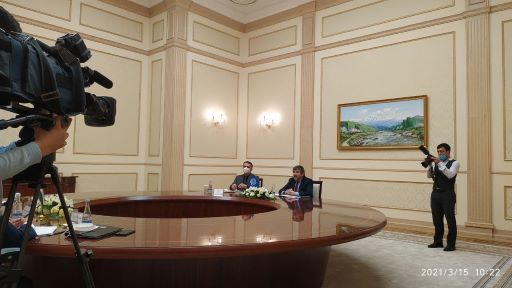 Xalqaro migratsiya tashkilotining Markaziy Osiyo bo'yicha mintaqaviy muvofiqlashtiruvchisi bilan uchrashuv