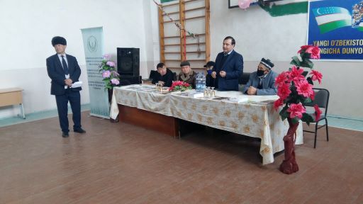 “Yangi O'zbekistonda erkin va farovon yashaylik!” mavzuida turkum axborot-ma'rifat tadbirlari o'tkazildi