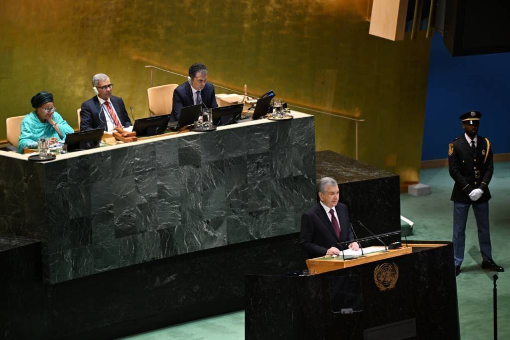 yangi ozbekistonning global minbardagi ovozi