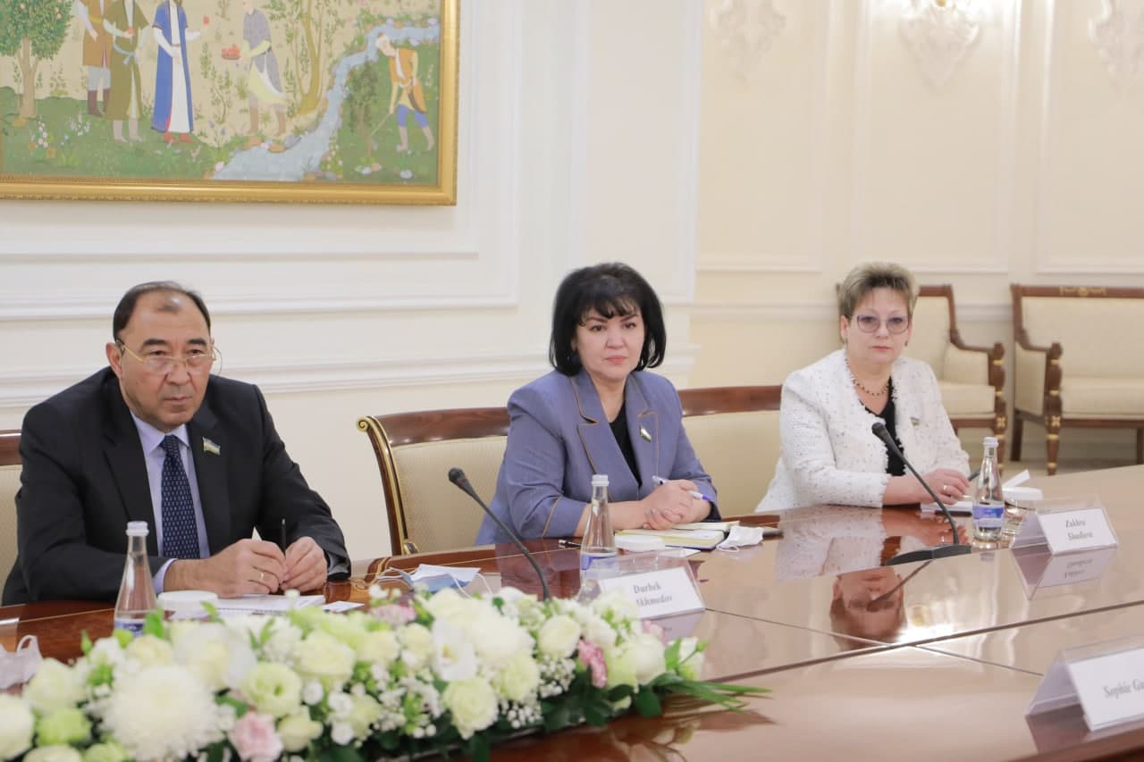 Yevropa parlamenti deputati T.Mariani bilan uchrashuv