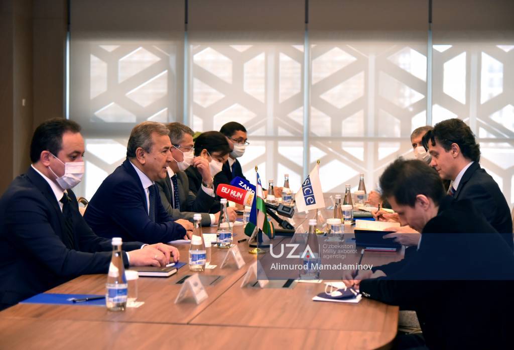 YeXHT delegatsiyasining uchrashuvlari